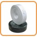 RG6 coaxial cable 100 เมตร / ม้วน ทองแดง 16% PVC สายสีขาว Firm Packing