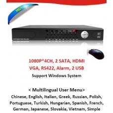 เครื่องบันทึก 4CH HD SDI DVR