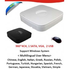 เครื่องบันทึก 4CH 960H DVR